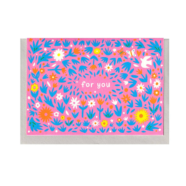 For You Floral Card - Harmony