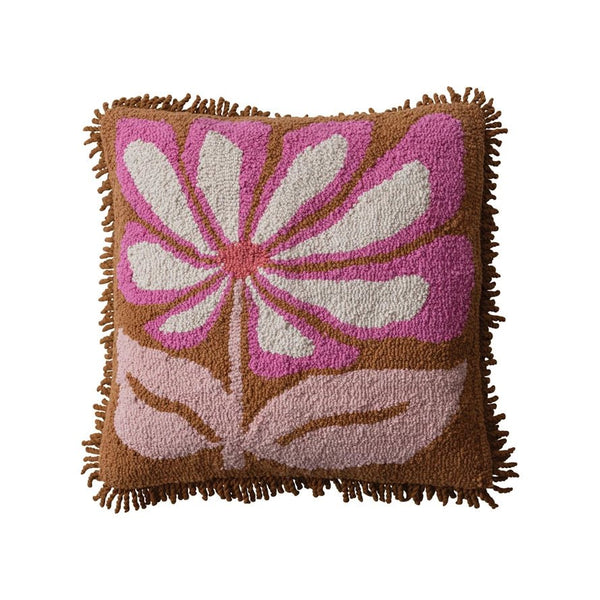 Floral Punch Hook Pillow - Harmony