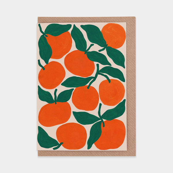 Tangerines Greetings Card - Harmony