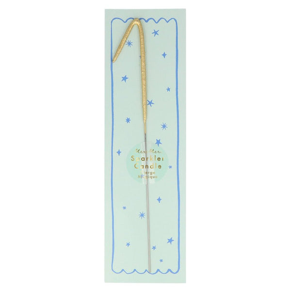 Gold Sparkler Numbers Candles - Harmony