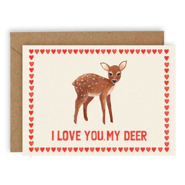 I Love You My Deer Card - Harmony