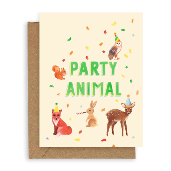 Party Animal Happy Birthday Card - Harmony