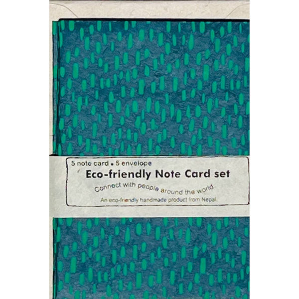 Eco Friendly Note Cards Set - Harmony