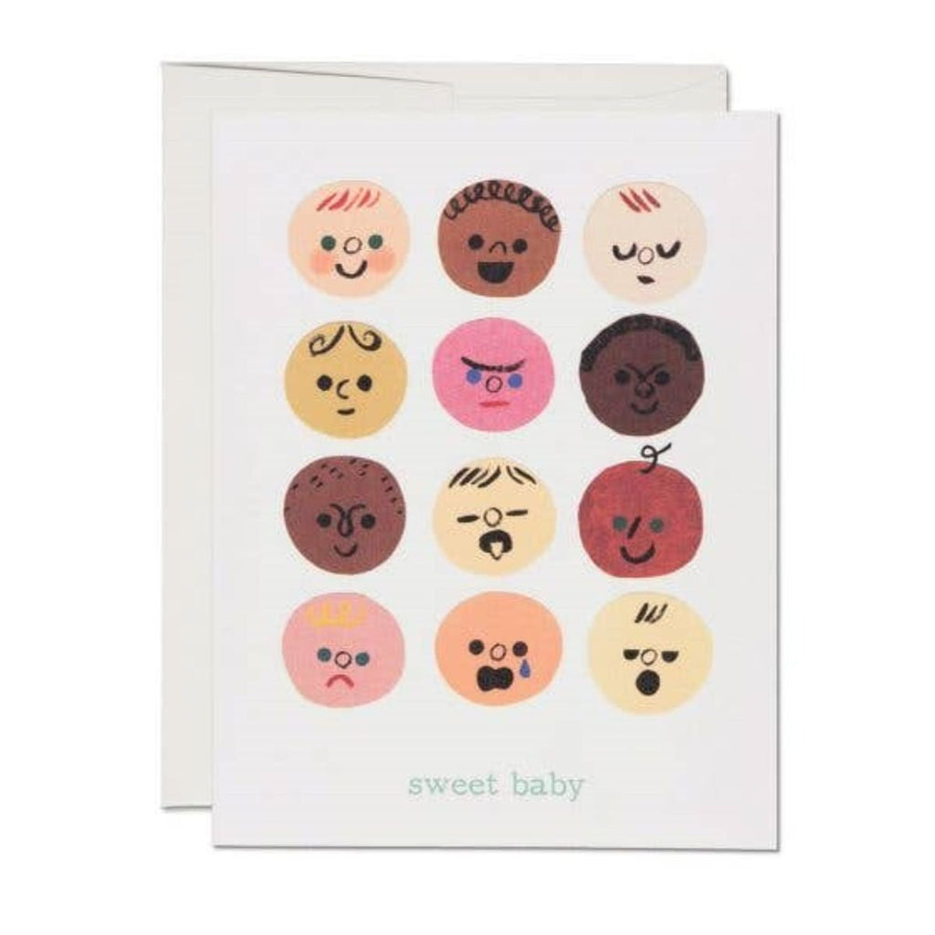 Baby Faces Sweet Baby Card - Harmony